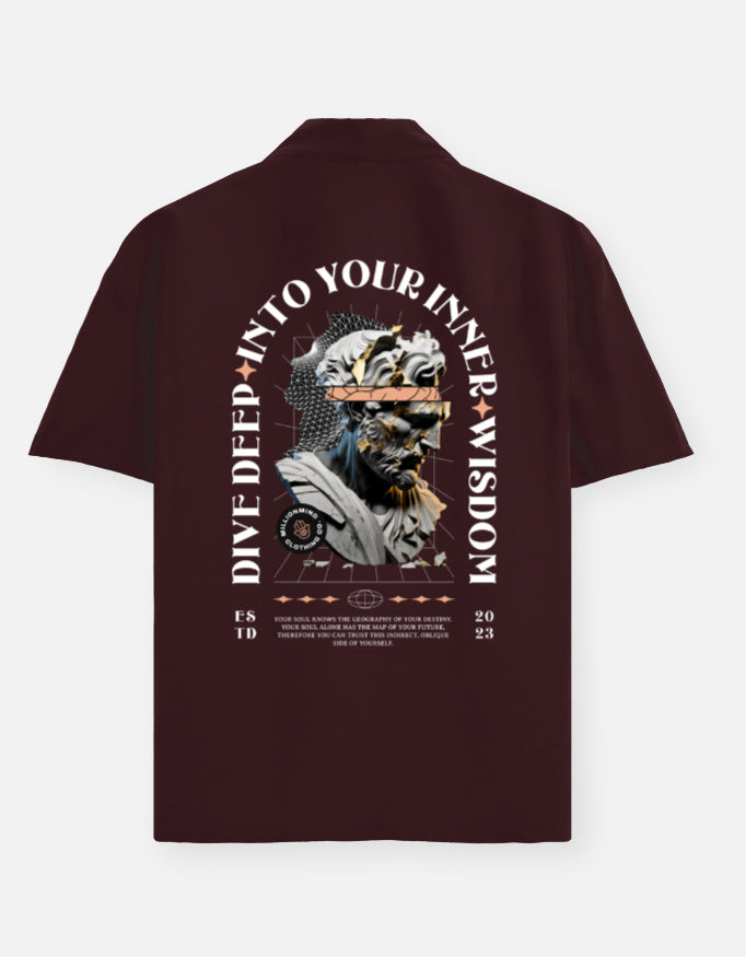 NOTCH SHIRTS MAROON