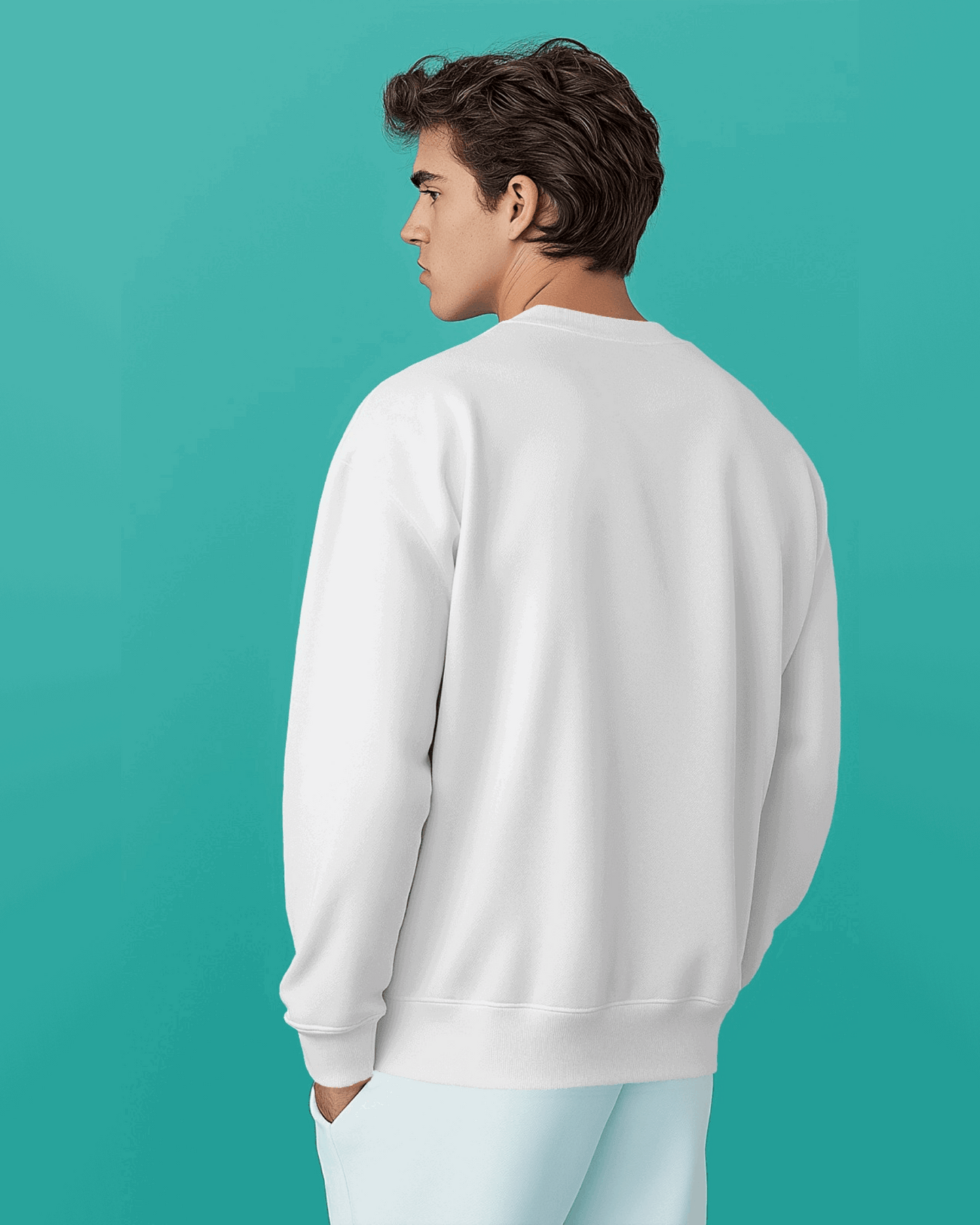 Cloudweight Men's Oversized Tee โ 400 GSM Cotton-Poly Comfort