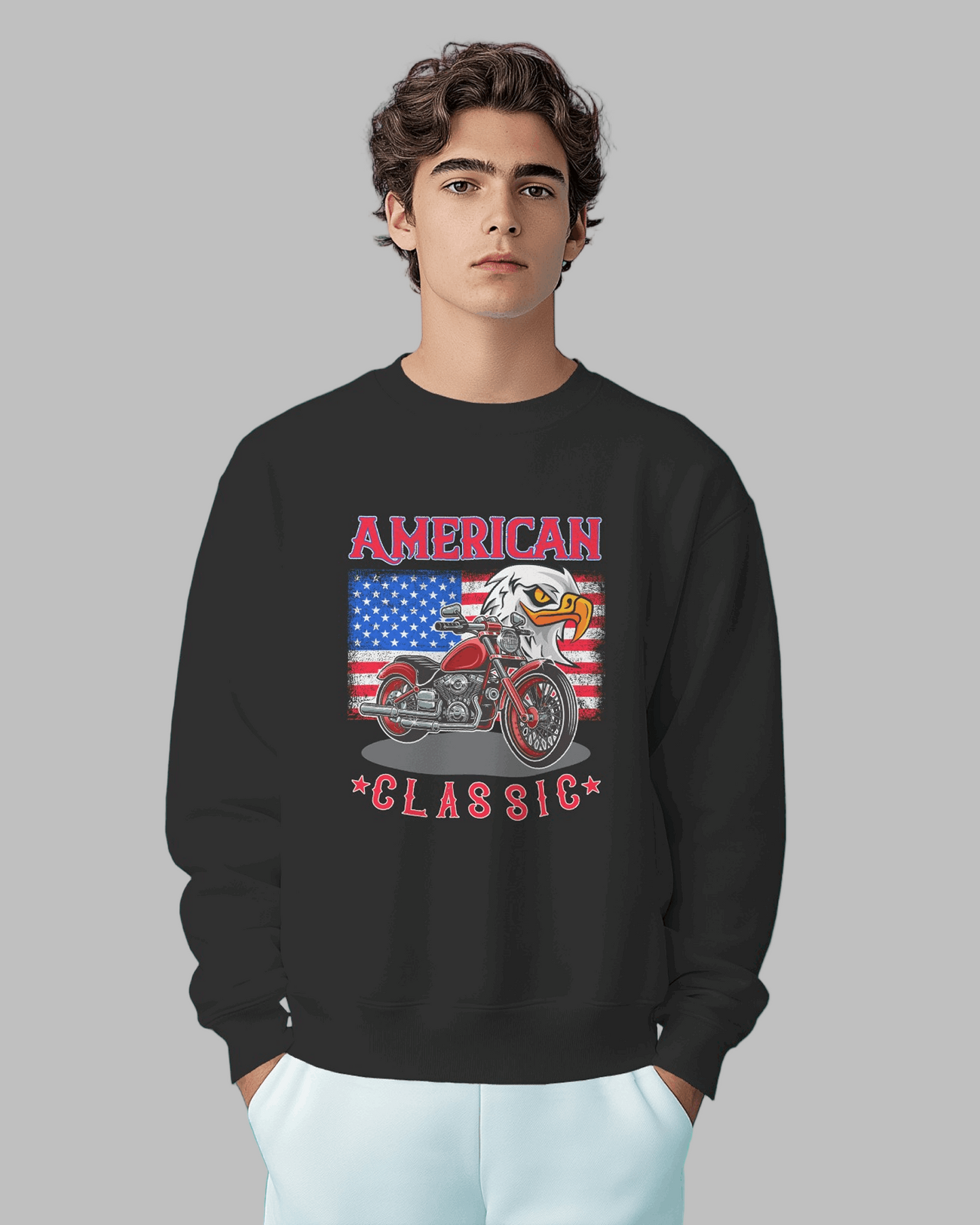 Cloudweight Men's Oversized Tee โ 400 GSM Cotton-Poly Comfort