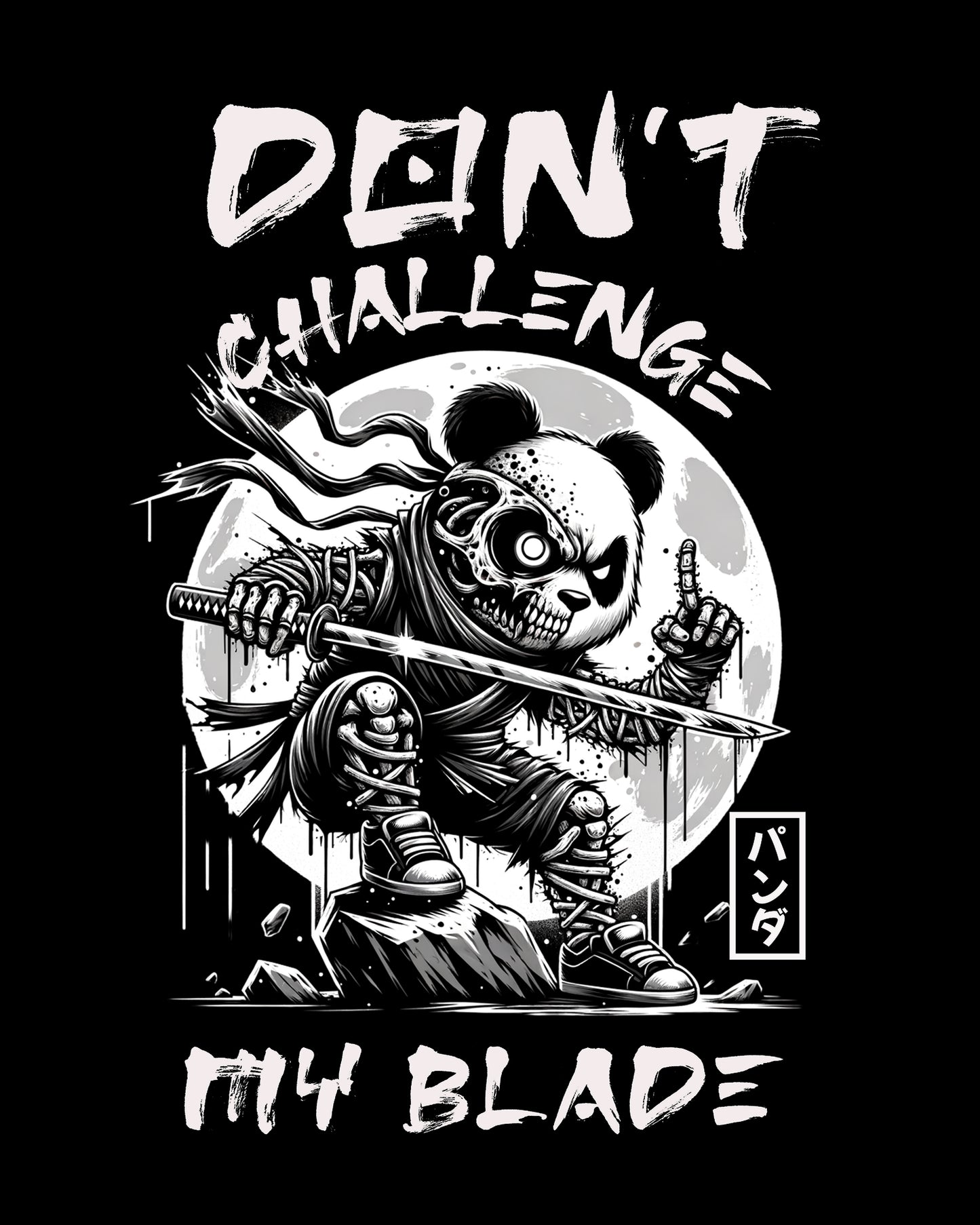 Men’s Oversized Terry-Knit : Don's Challenge My Blade