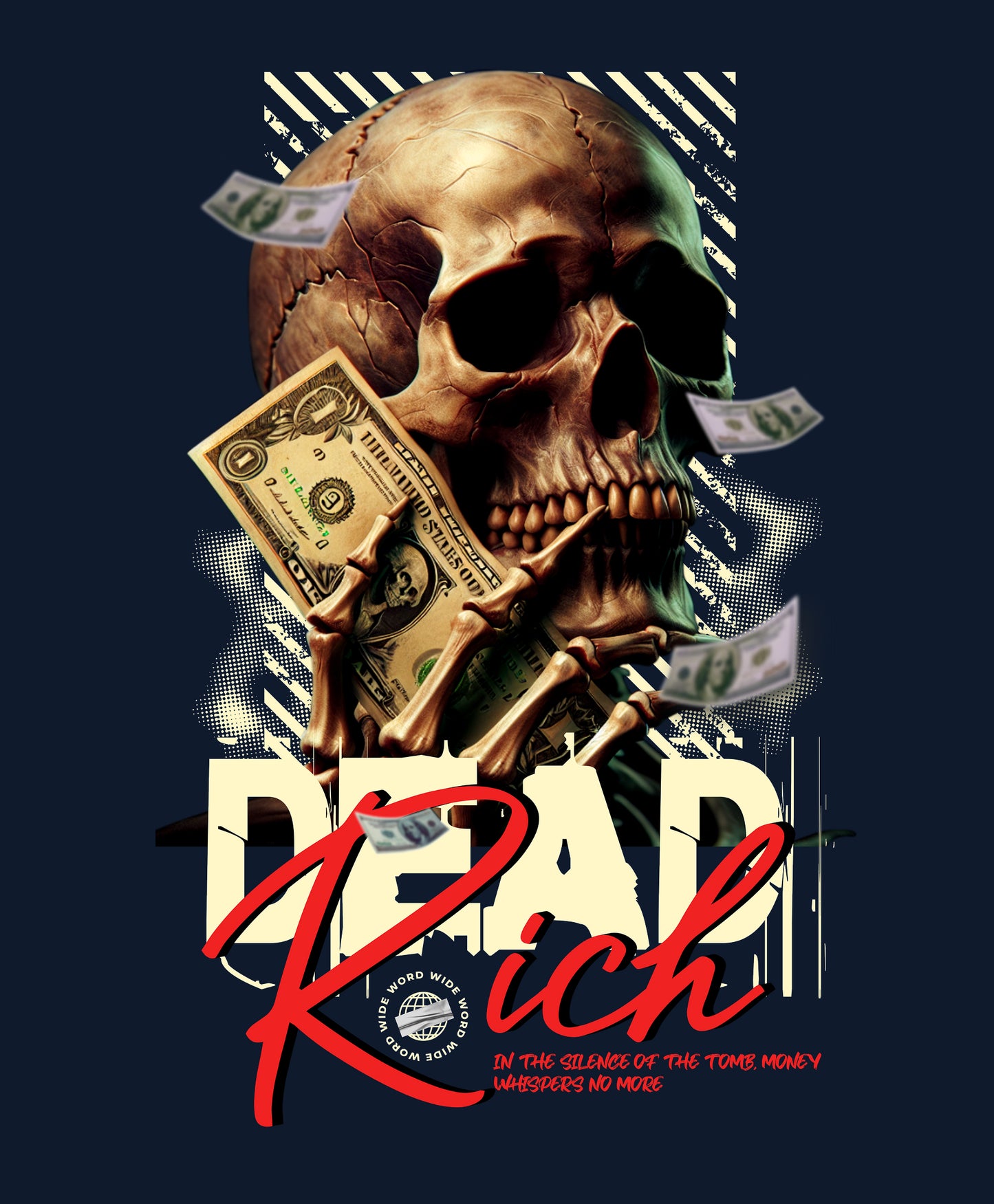 Men’s Oversized Terry-Knit Tee | Dead Rich