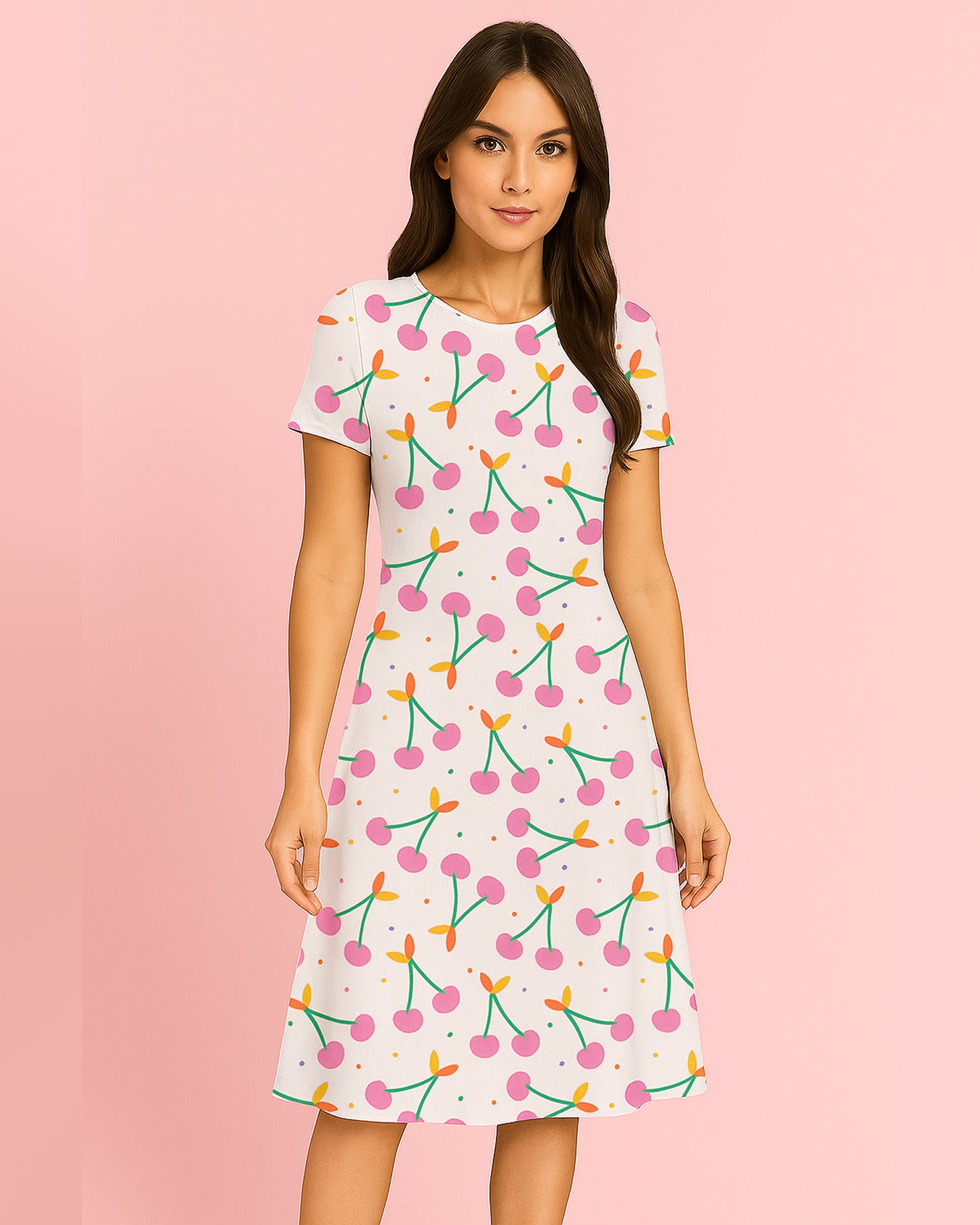 All-Day Elegance Fit & Flare Dress โ Style That Moves With You