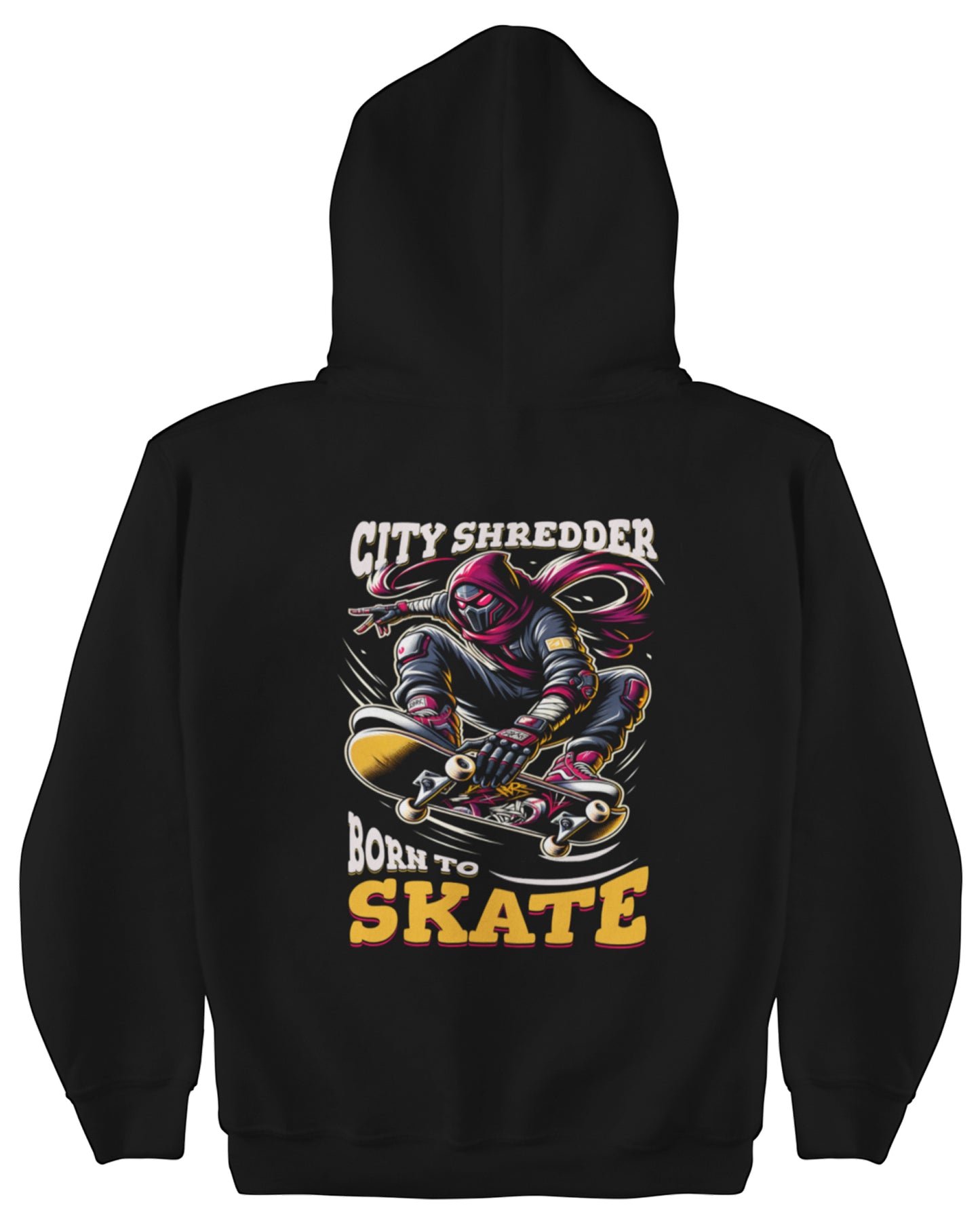 Notch Winter Hoodie โ Heavyweight Cotton - CITY SHREDDER