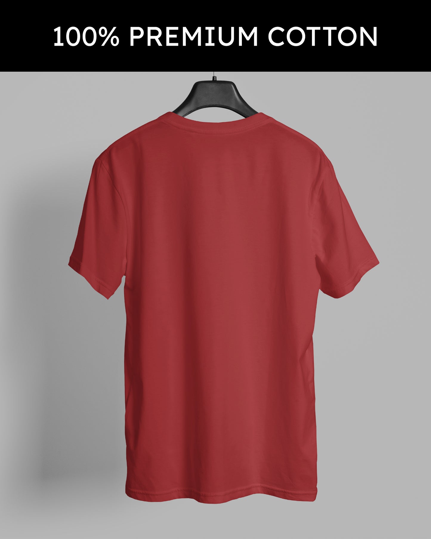 Menโs 100% Cotton Regular Fit T-Shirt โ Conquer Your Fear