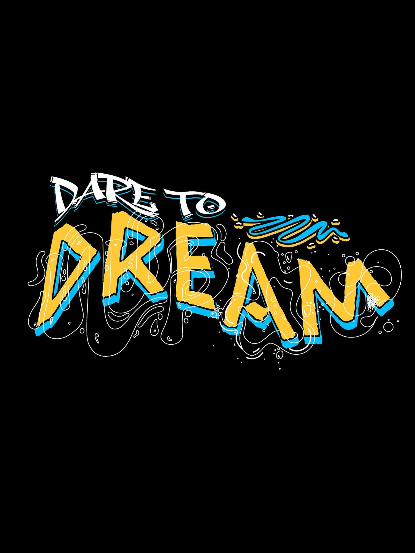 Women’s Cropped Cotton Tee - Dare to Dream