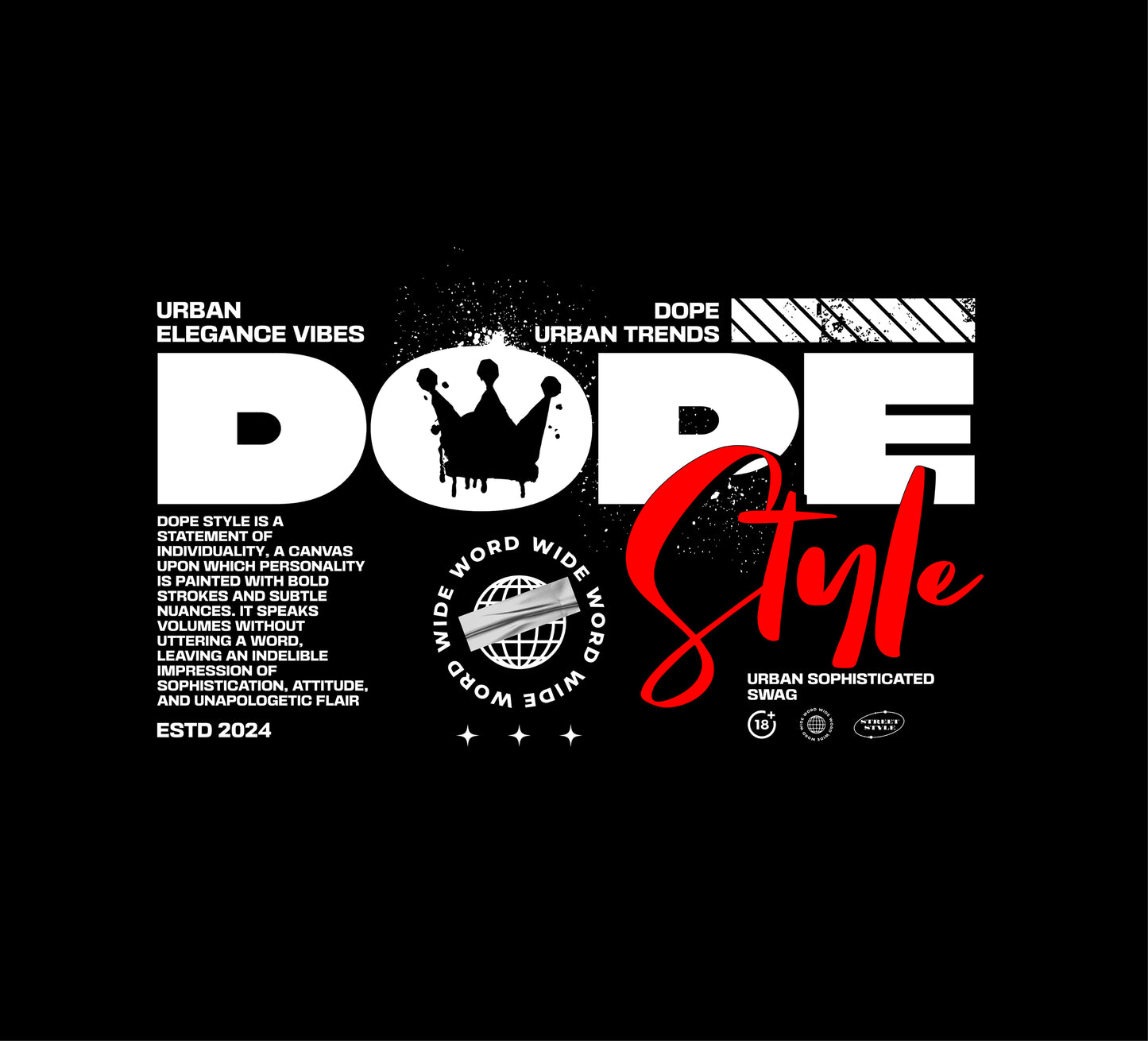 Dope Mode Oversized Hoodie โ Rebel-Inspired Comfort, Street-Ready Style