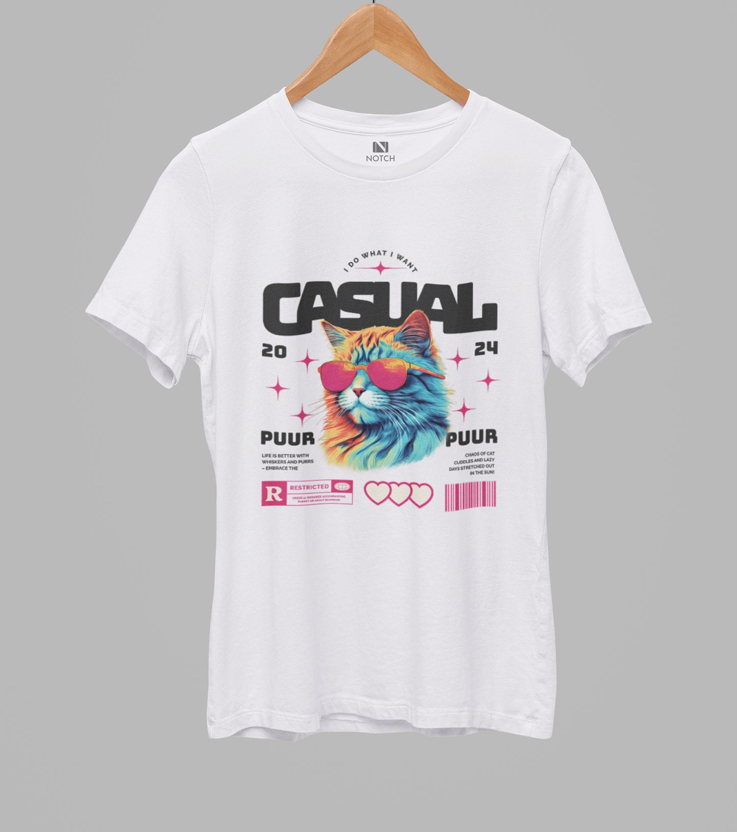 Women’s Curved Hem Cotton T-Shirt – Everyday Comfort, Timeless Style