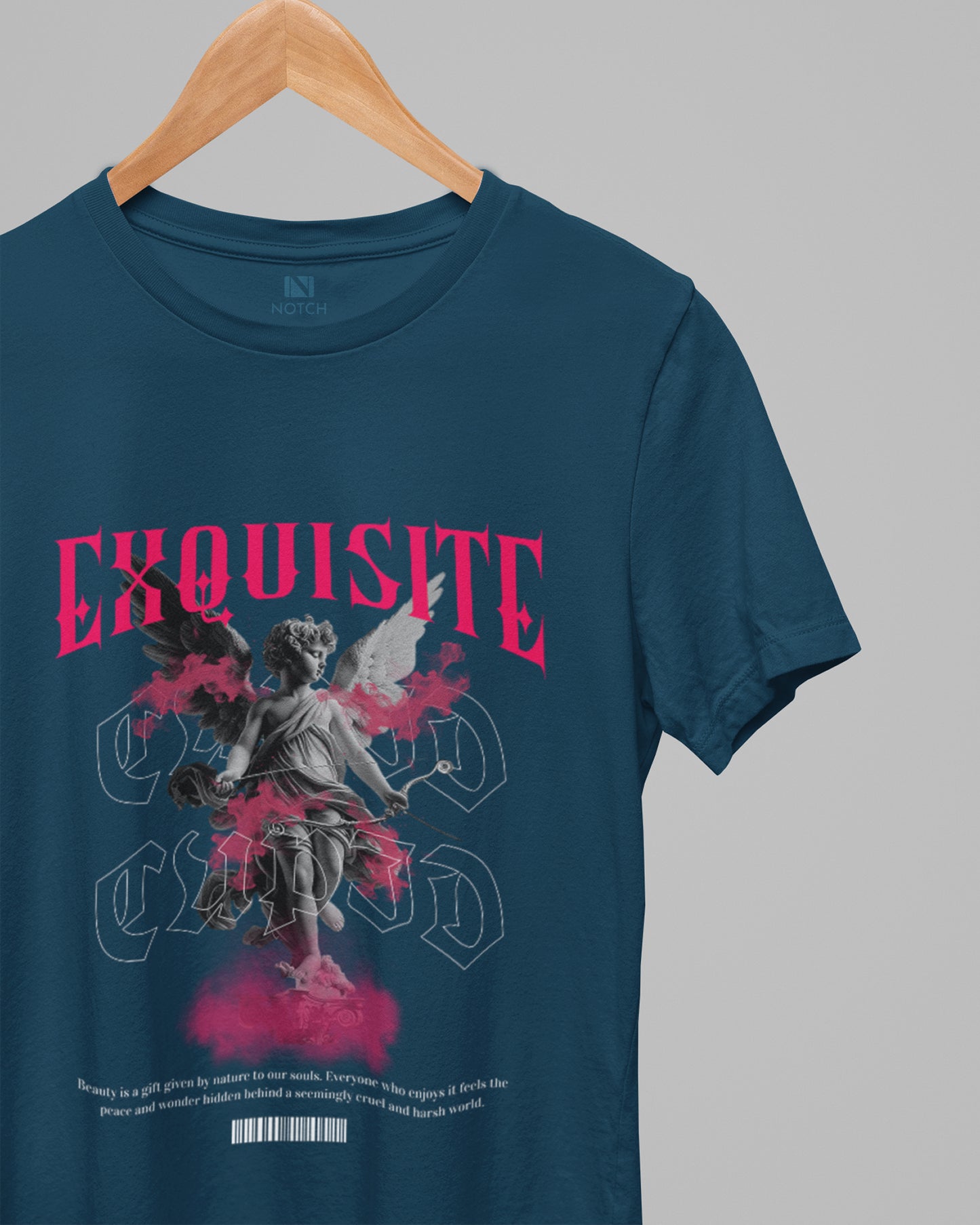 Women’s Curved Hem Cotton T-Shirt – Exquisite