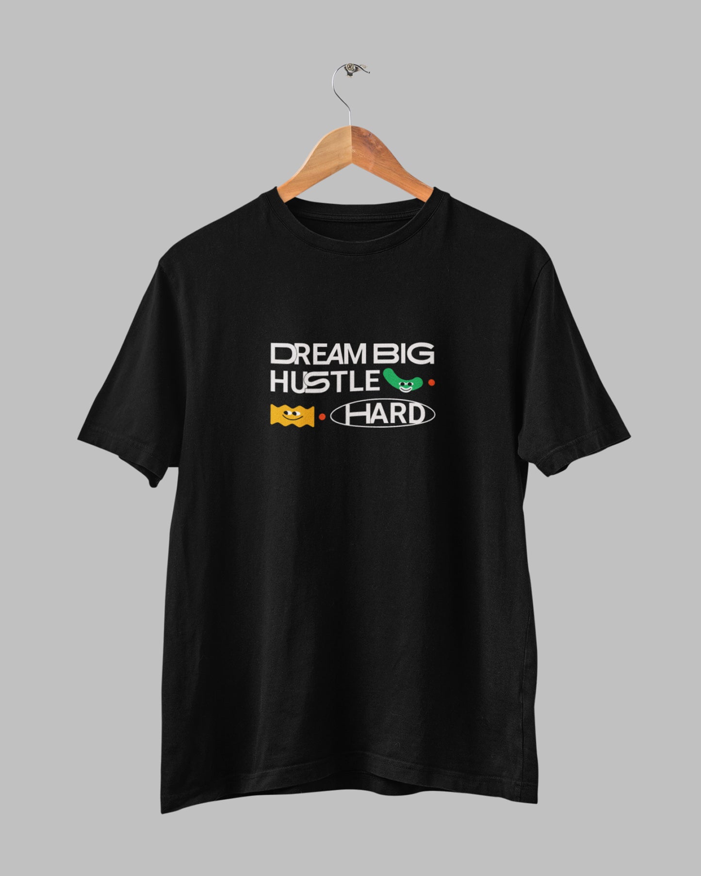 Menโs 100% Cotton Regular Fit T-Shirt โ Dream Big
