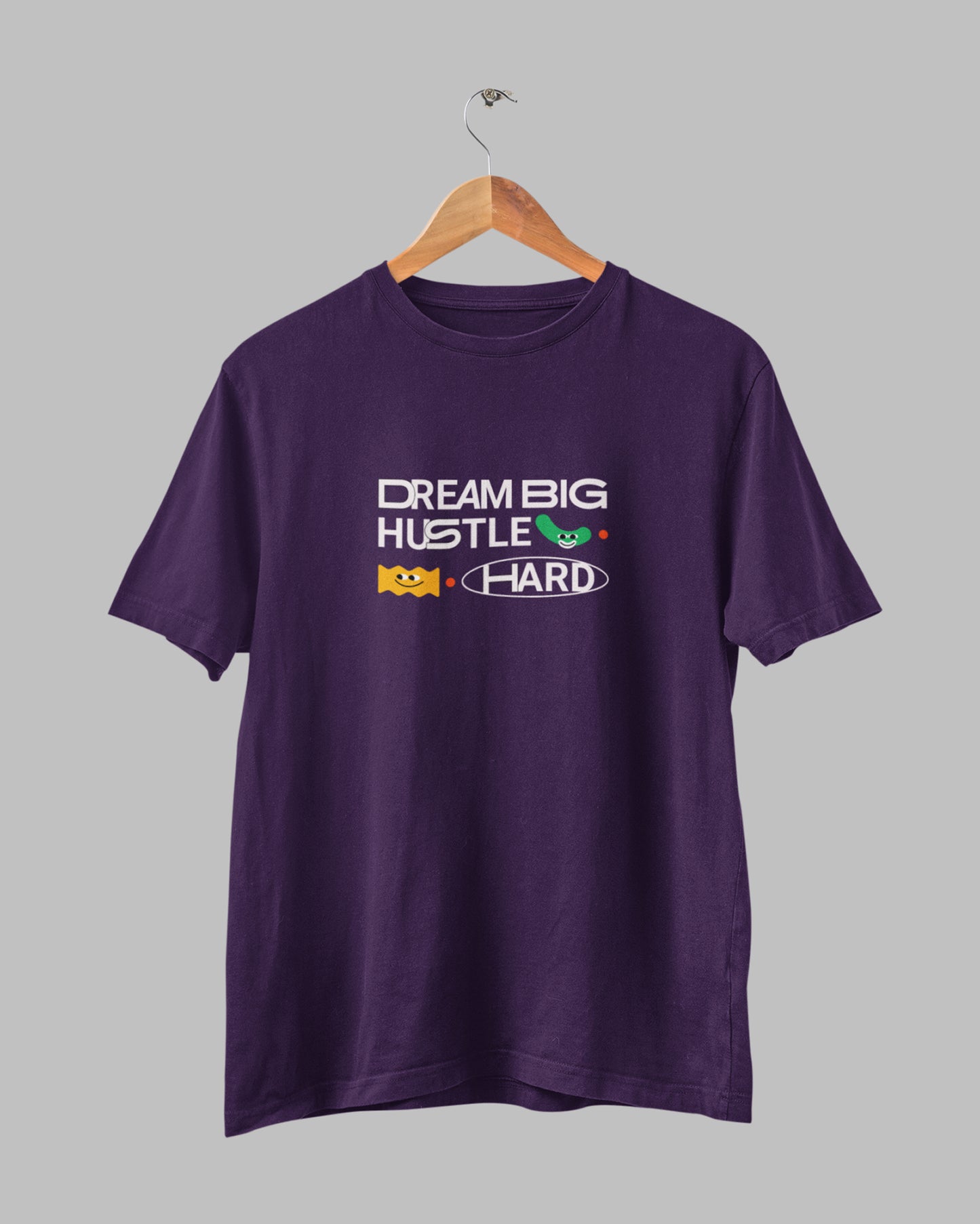 Menโs 100% Cotton Regular Fit T-Shirt โ Dream Big