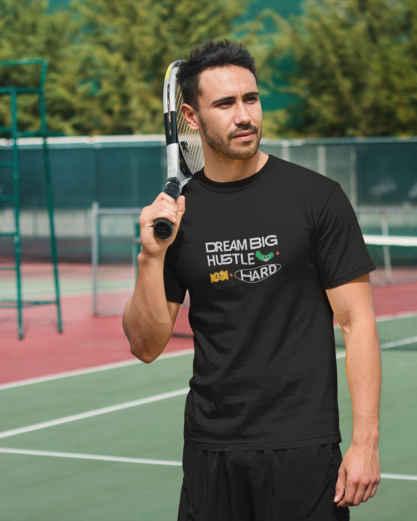 Menโs 100% Cotton Regular Fit T-Shirt โ Dream Big