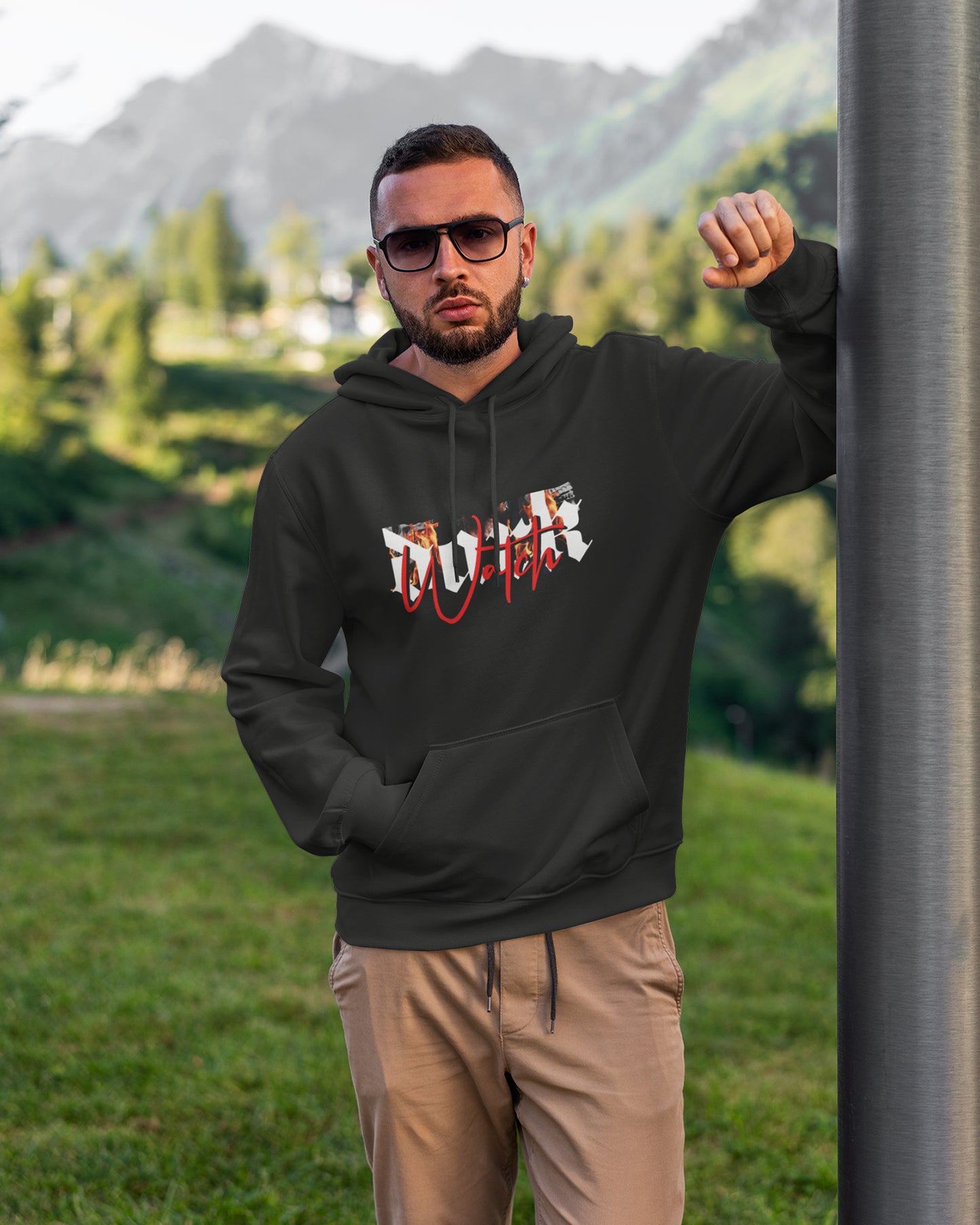 Cozy Essentials Hoodie โ Premium Heavyweight Cotton - Dark Watch