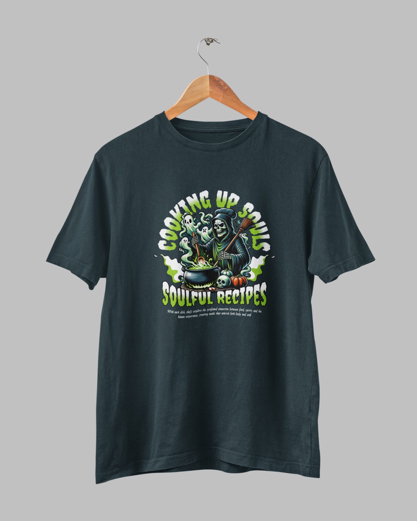 Menโs 100% Cotton Regular Fit T-Shirt โ Soulful Recipes