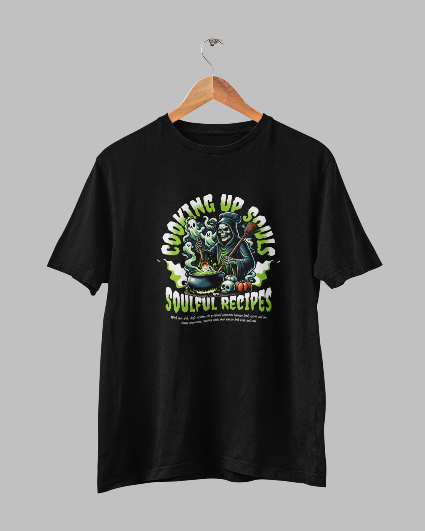 Menโs 100% Cotton Regular Fit T-Shirt โ Soulful Recipes