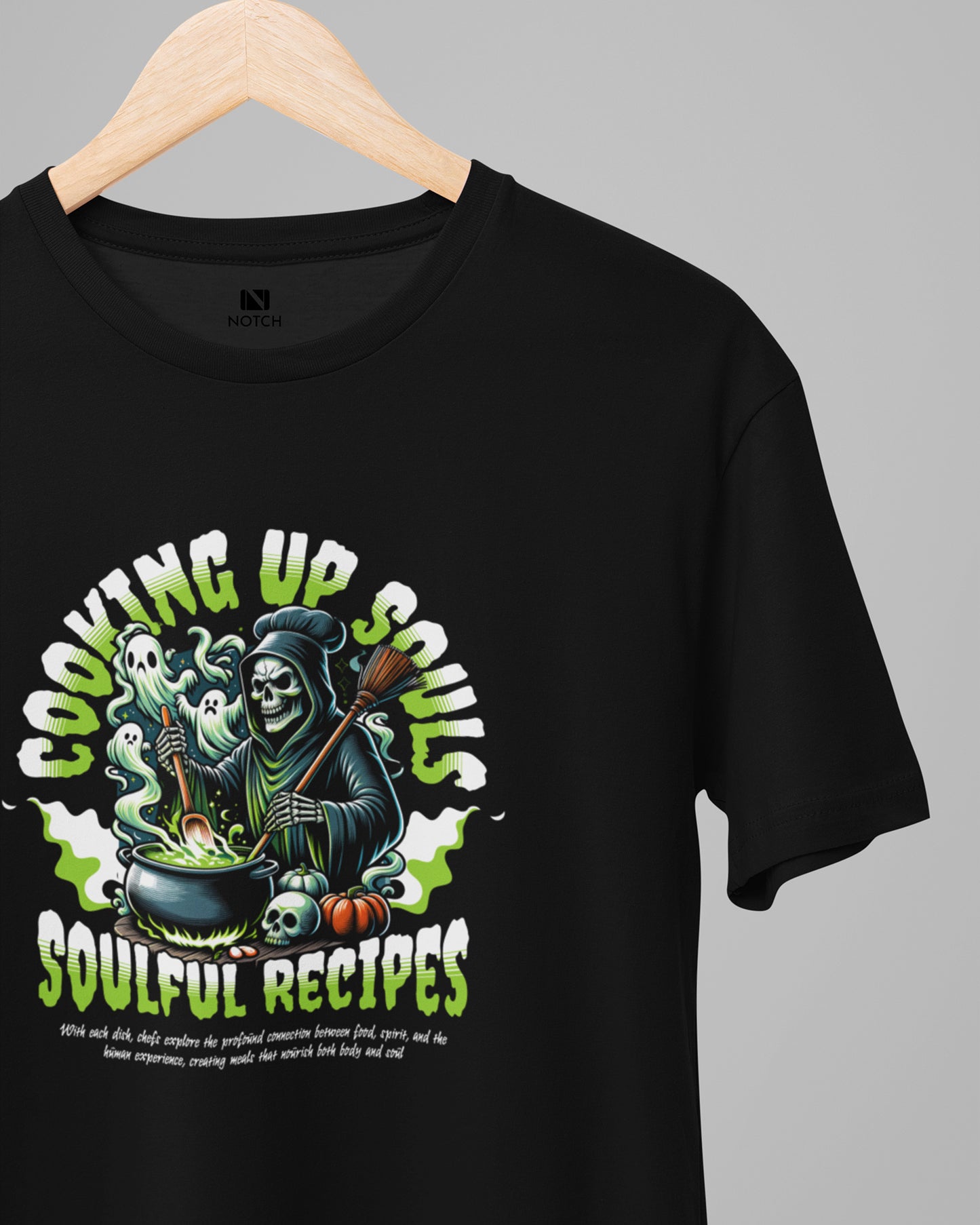 Menโs 100% Cotton Regular Fit T-Shirt โ Soulful Recipes