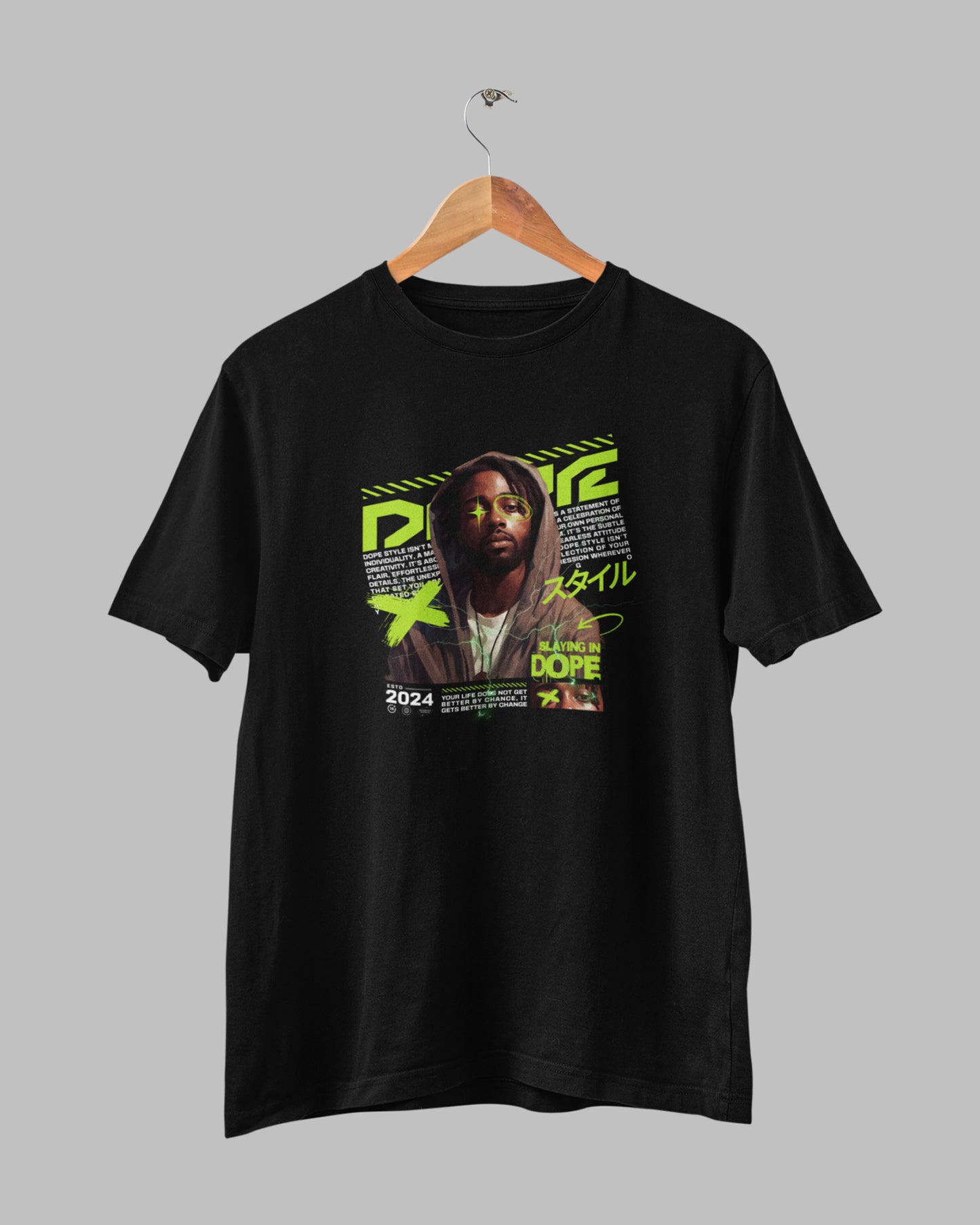 Menโs 100% Cotton Regular Fit T-Shirt โ Dope Style