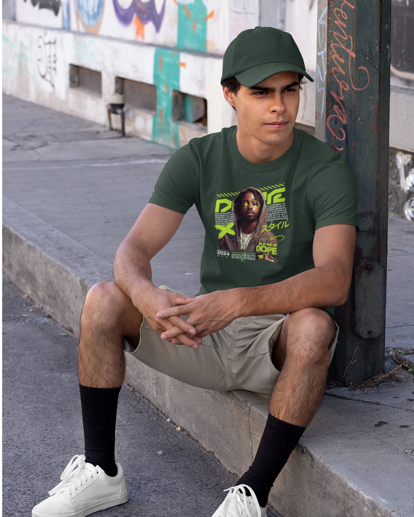 Menโs 100% Cotton Regular Fit T-Shirt โ Dope Style