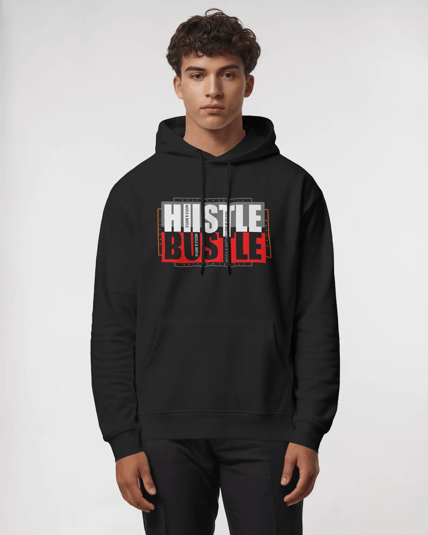 Men's 100% Cotton Oversized Hoodie – Premium Comfort Fit