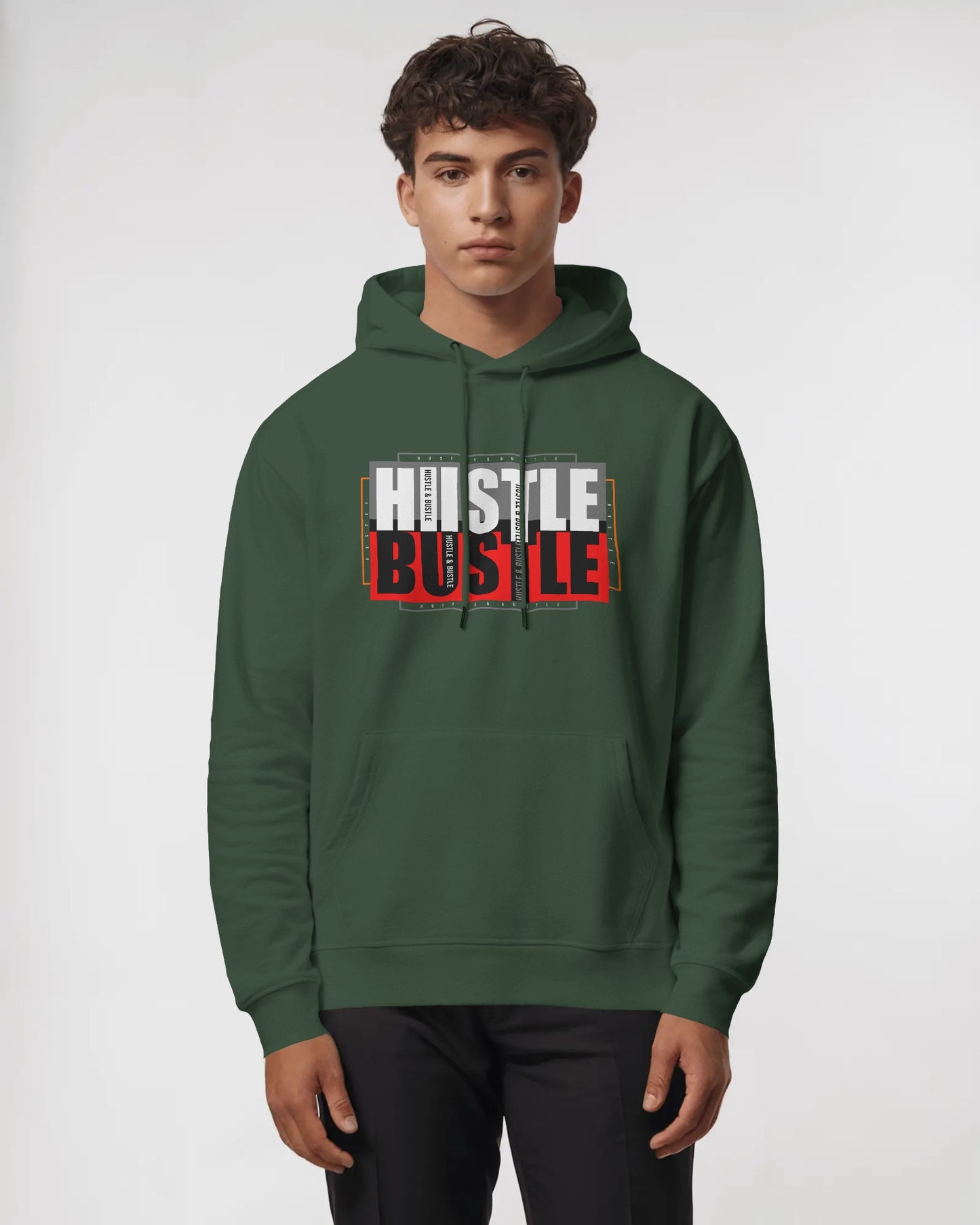 Men's 100% Cotton Oversized Hoodie – Premium Comfort Fit