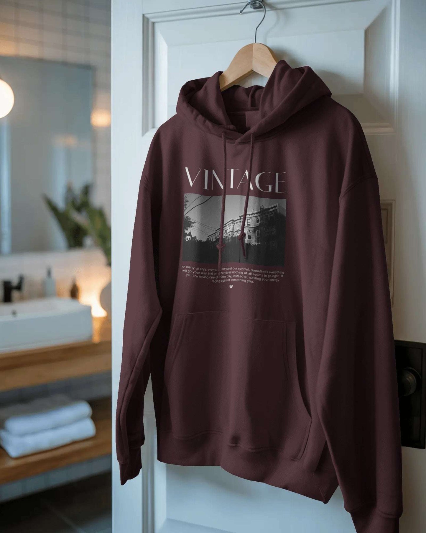 Vintage Vibes Hoodie โ Timeless Style Meets Everyday Comfort