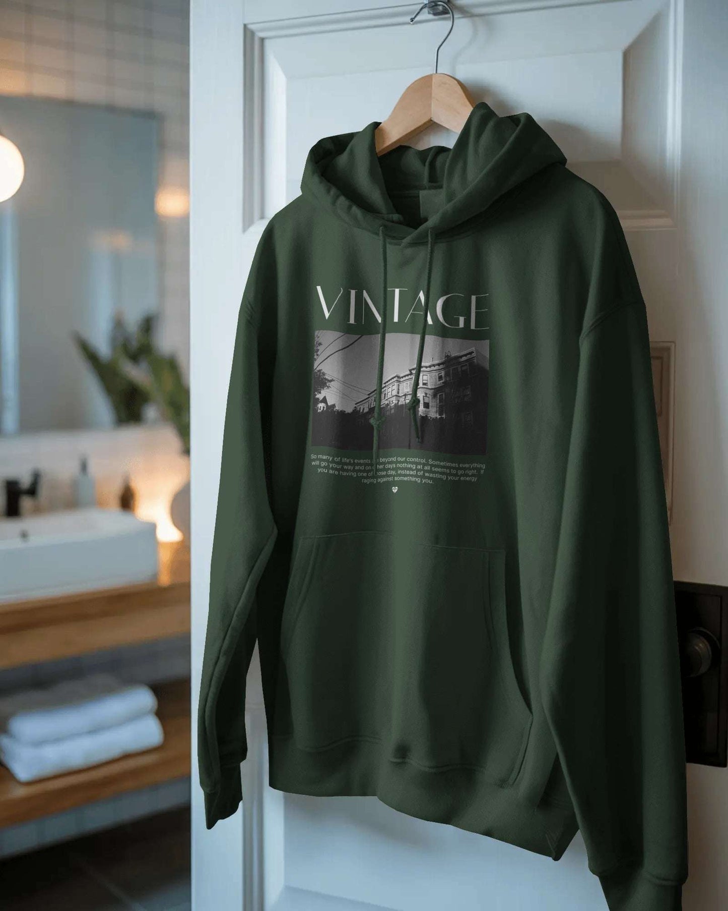 Vintage Vibes Hoodie โ Timeless Style Meets Everyday Comfort