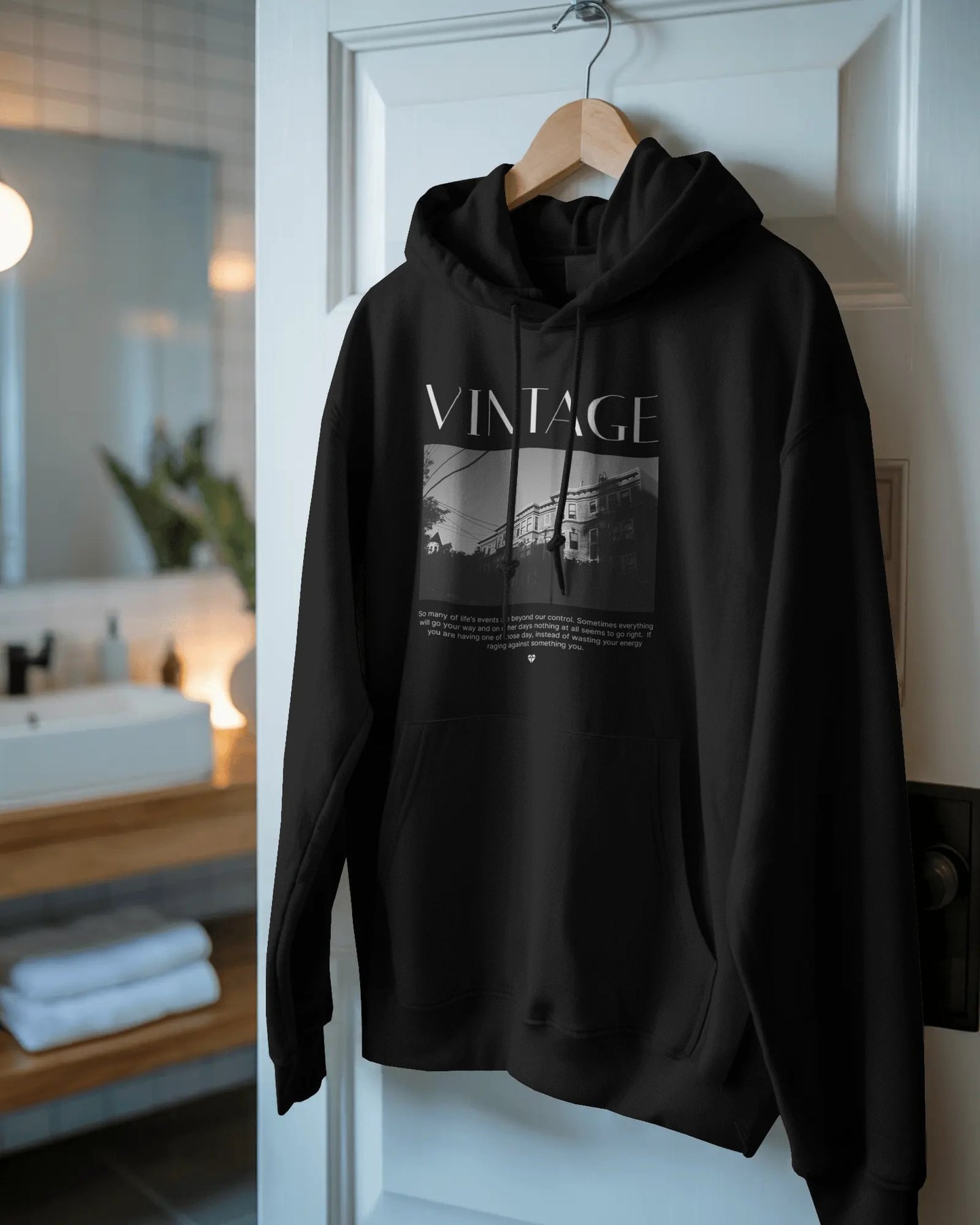 Vintage Vibes Hoodie โ Timeless Style Meets Everyday Comfort