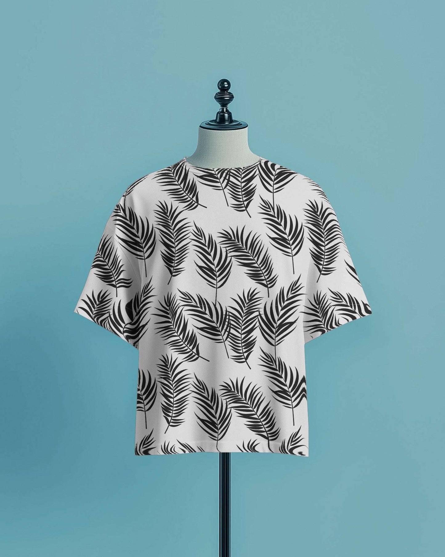 Graphite Drift Oversized Tee – Bold Prints. Built to Last.