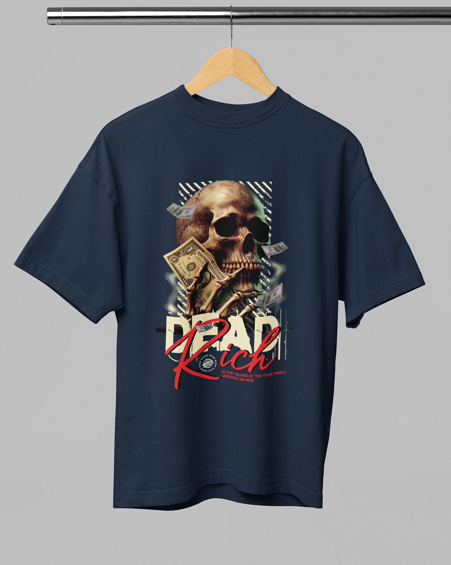 Men’s Oversized Terry-Knit Tee | Dead Rich