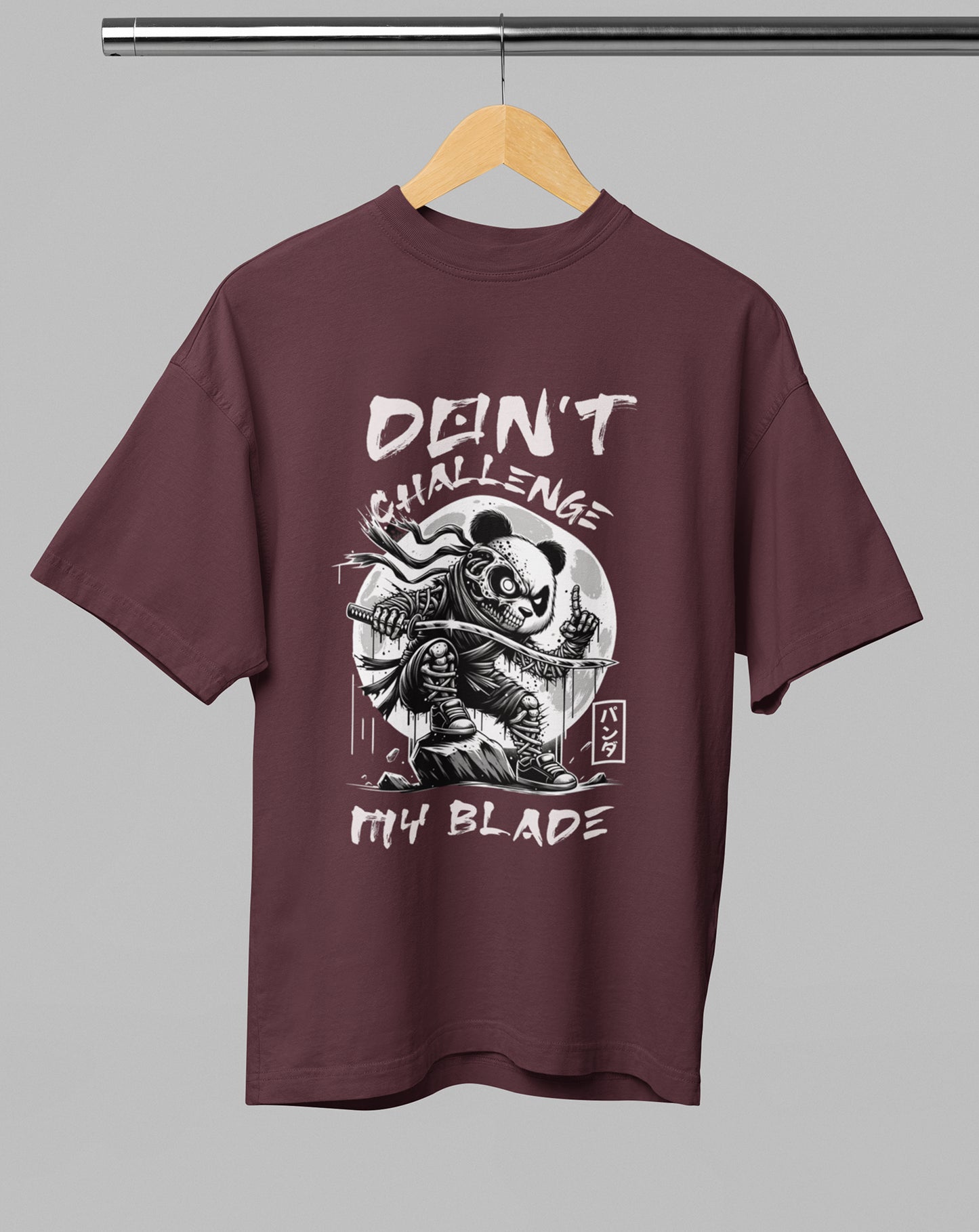 Men’s Oversized Terry-Knit : Don's Challenge My Blade