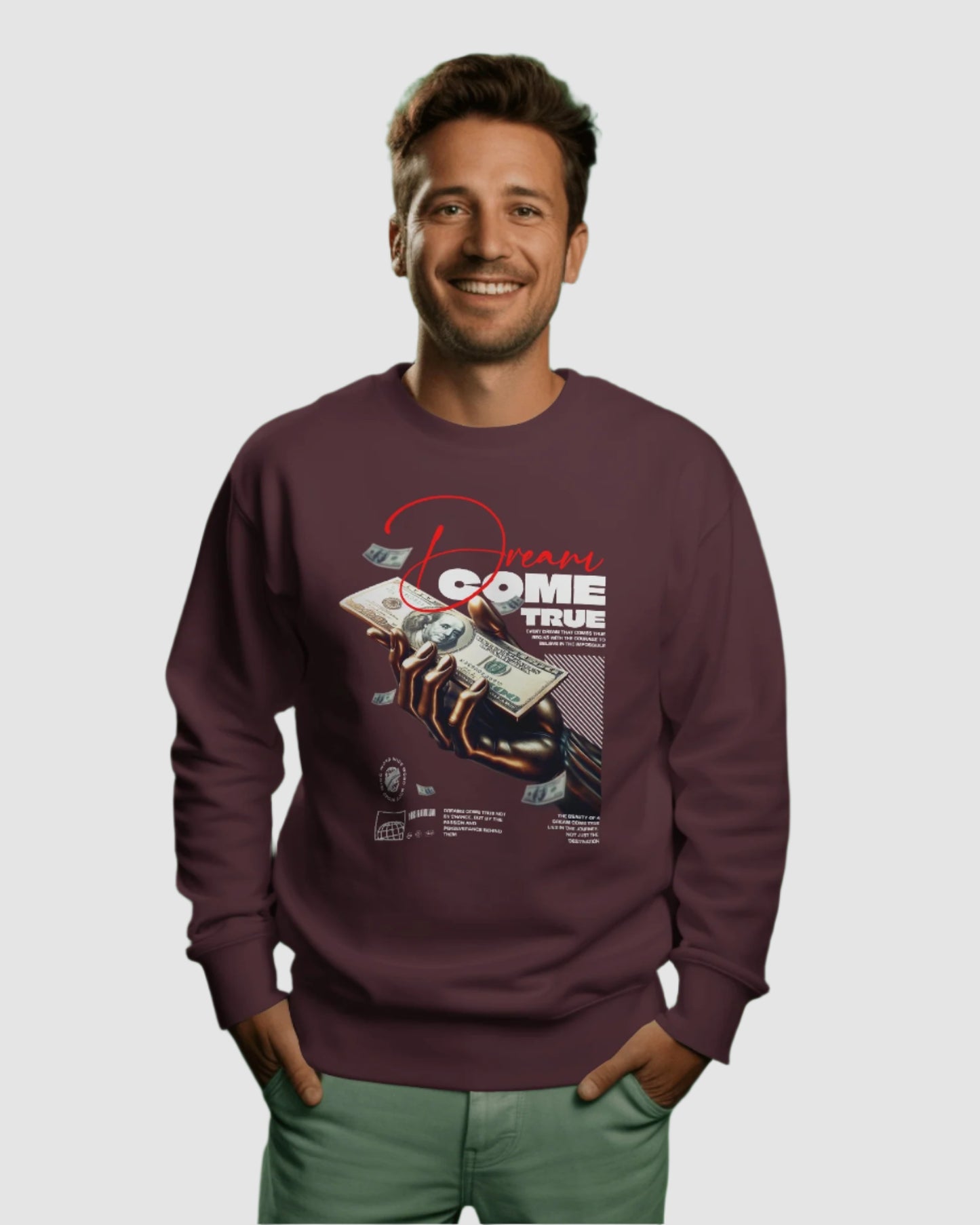 Dream Come True Oversized Tee โ Heavyweight Comfort, Laid-Back Style