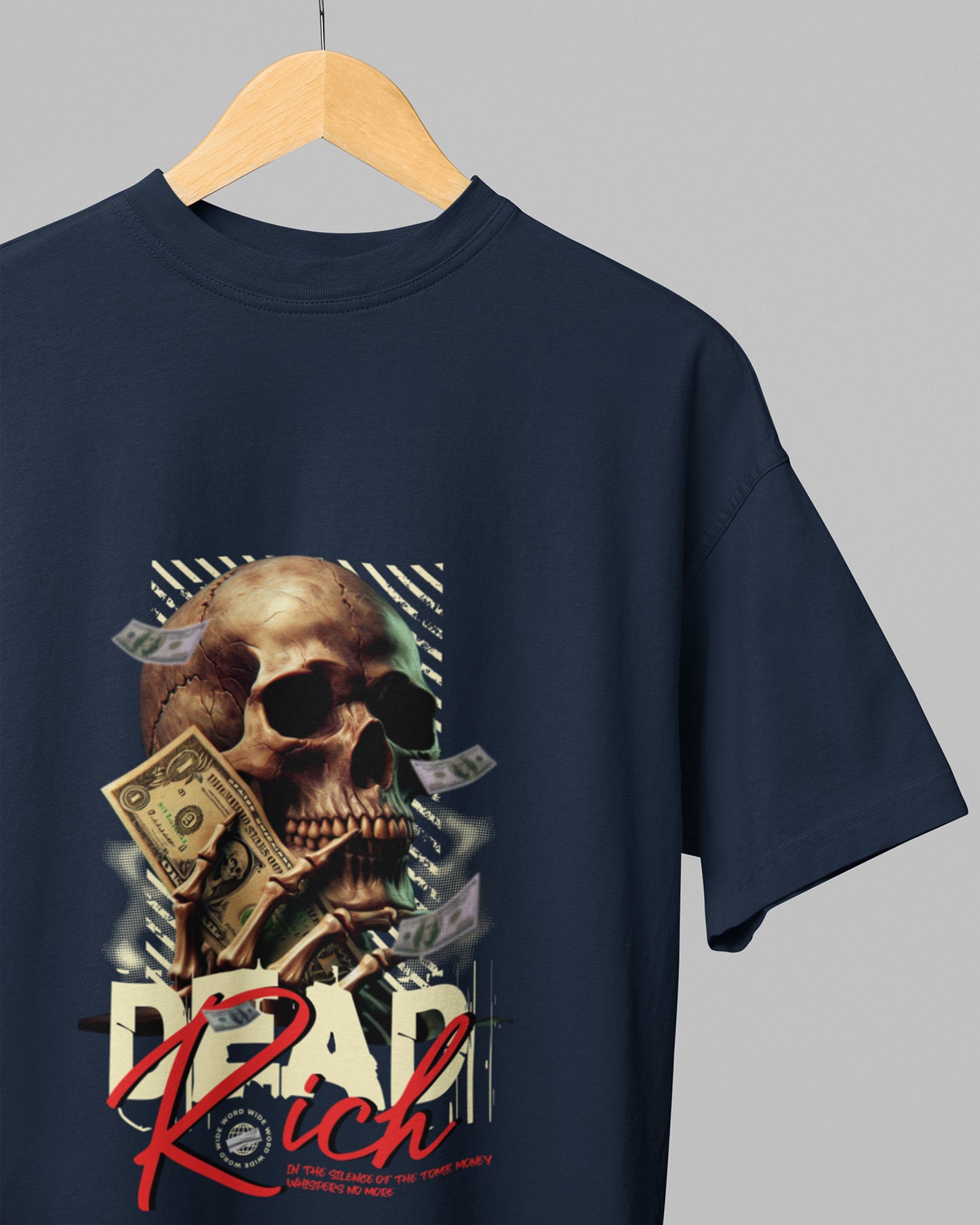 Men’s Oversized Terry-Knit Tee | Dead Rich