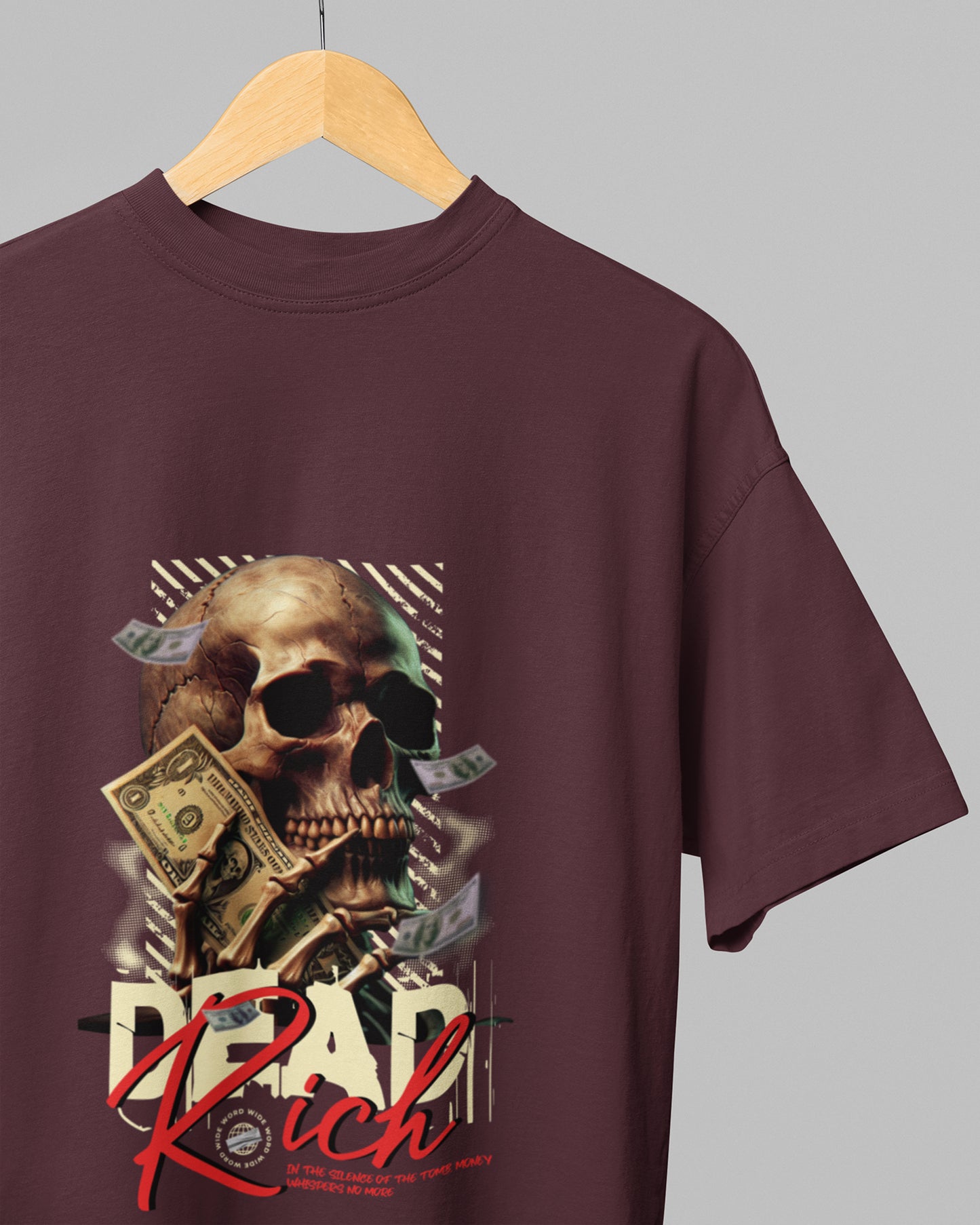 Men’s Oversized Terry-Knit Tee | Dead Rich