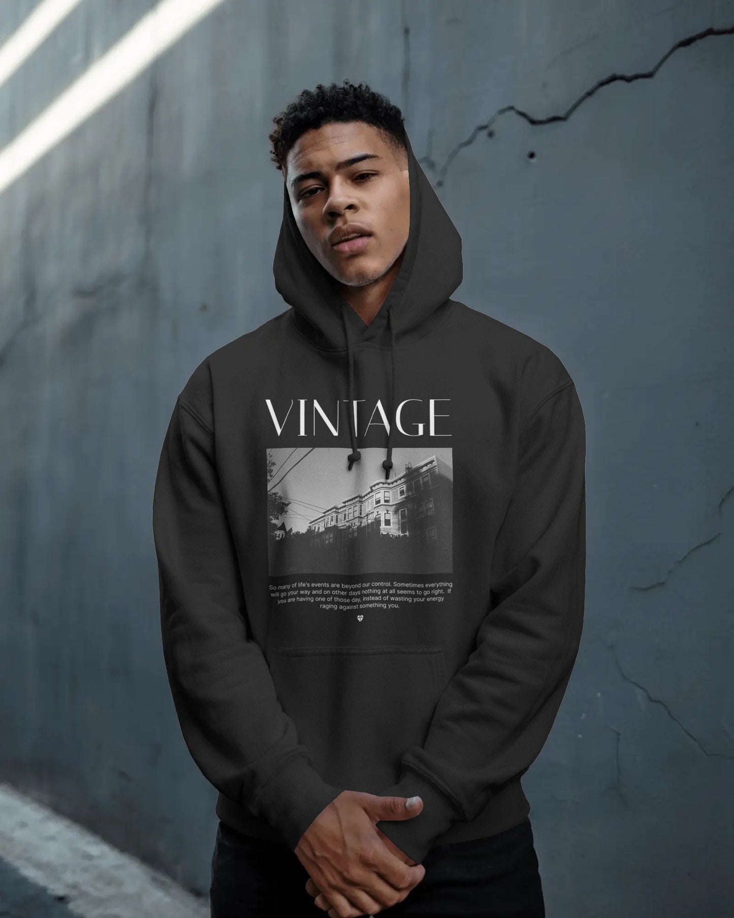 Vintage Vibes Hoodie โ Timeless Style Meets Everyday Comfort