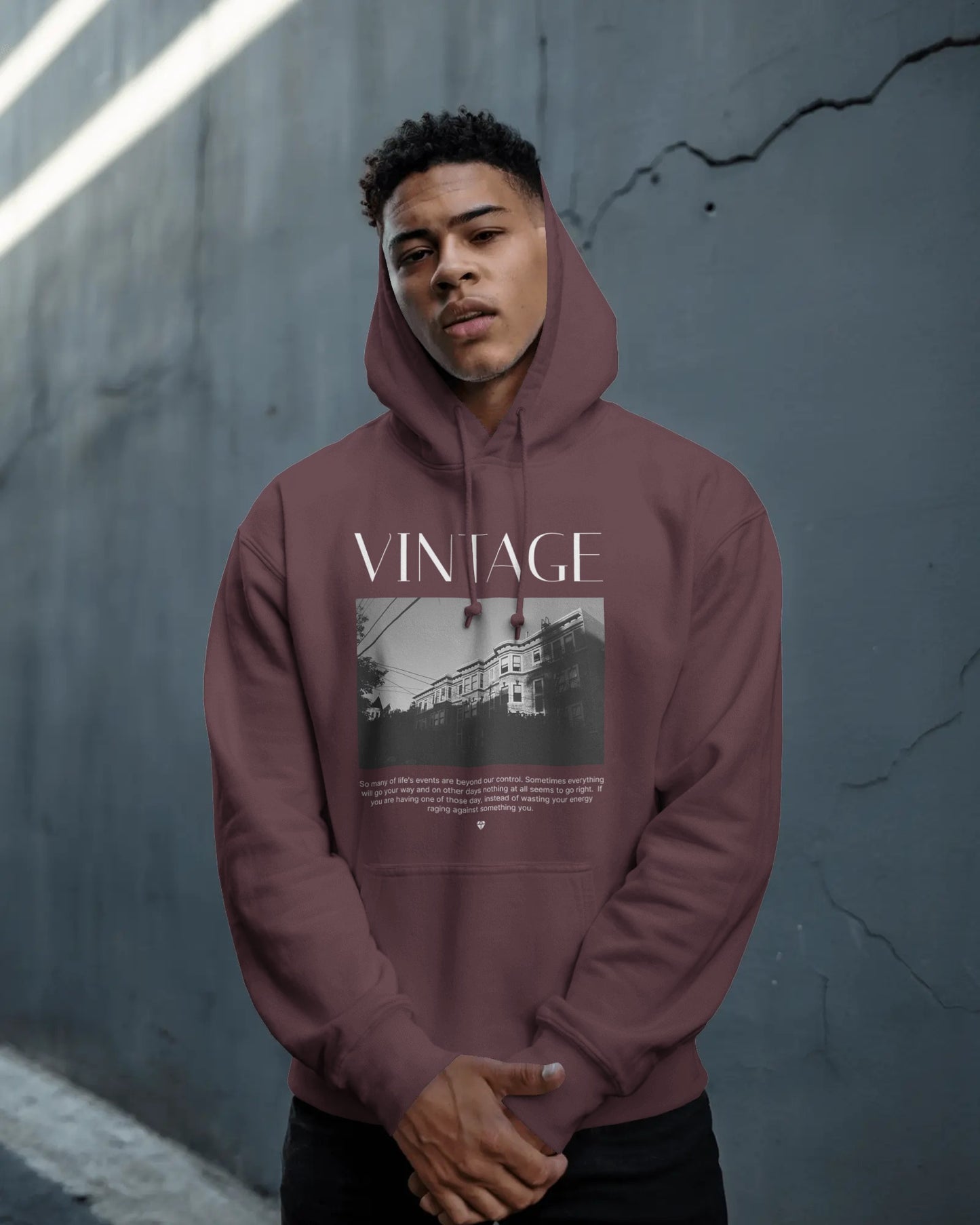 Vintage Vibes Hoodie โ Timeless Style Meets Everyday Comfort