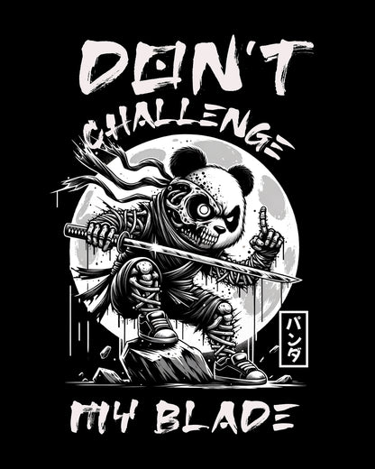 Men’s Oversized Terry-Knit : Don's Challenge My Blade