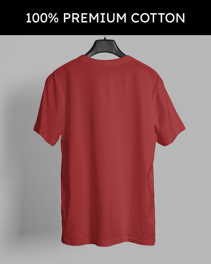 Men’s 100% Cotton Regular Fit T-Shirt – Conquer Your Fear