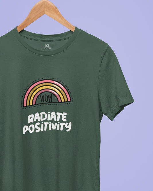 Women’s Classic Curved Hem T-Shirt - Radiate Positvity