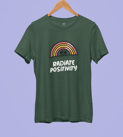 Women’s Classic Curved Hem T-Shirt - Radiate Positvity