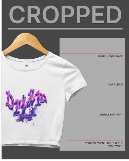 Women’s Cropped Cotton Tee - Dream