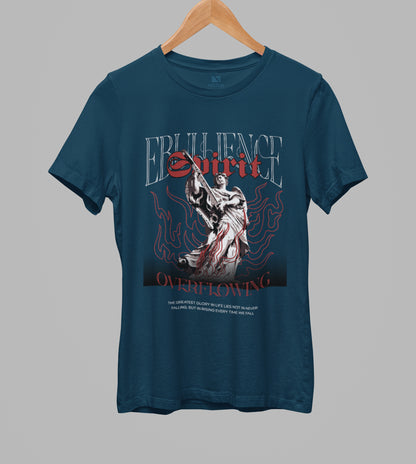 Women’s Curved Hem Cotton T-Shirt – Spirit