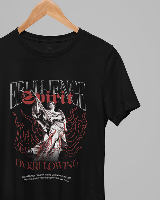 Women’s Curved Hem Cotton T-Shirt – Spirit