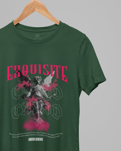 Women’s Curved Hem Cotton T-Shirt – Exquisite