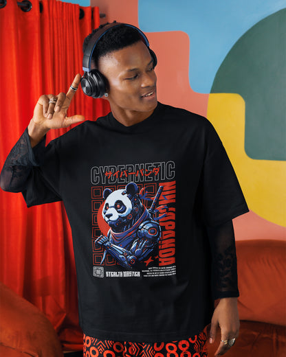 Men’s Oversized Terry-Knit Tee – Premium Comfort, Streetwear Vibes