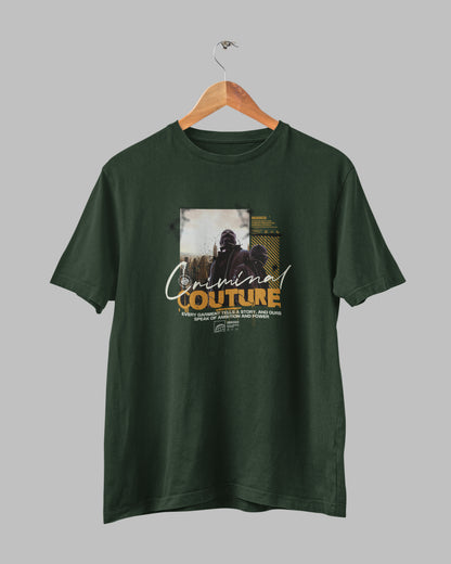 Men’s 100% Cotton Regular Fit T-Shirt - Criminal Couture