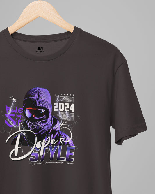 Men’s 100% Cotton Regular Fit T-Shirt – Modern Design, Dope Style