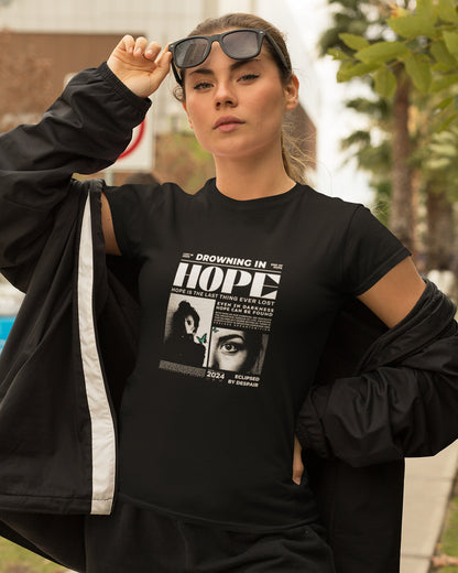 Women’s Regular Fit Curved Hem T-Shirt – Hope