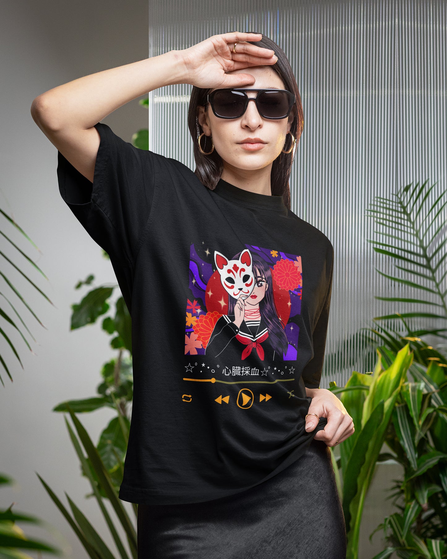 Women’s Oversized Cotton Tee – Effortless Slouch, Everyday Comfort