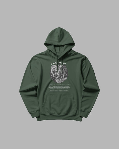 THE GOAT Hoodie – Heavyweight Comfort, Legendary Style