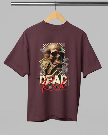 Men’s Oversized Terry-Knit Tee | Dead Rich