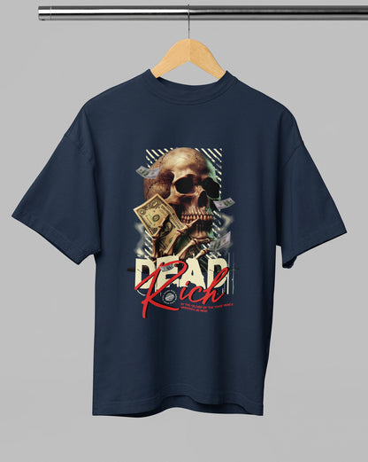 Men’s Oversized Terry-Knit Tee | Dead Rich